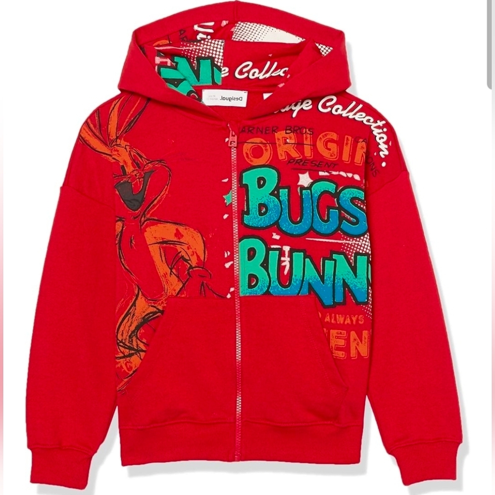 Desigual Kids Jacket Desigual Heavy Gauge Pullover Hoodie